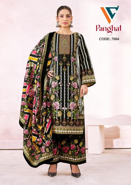 Vandana panghat vol-7 cotton dress material low price online wholesale